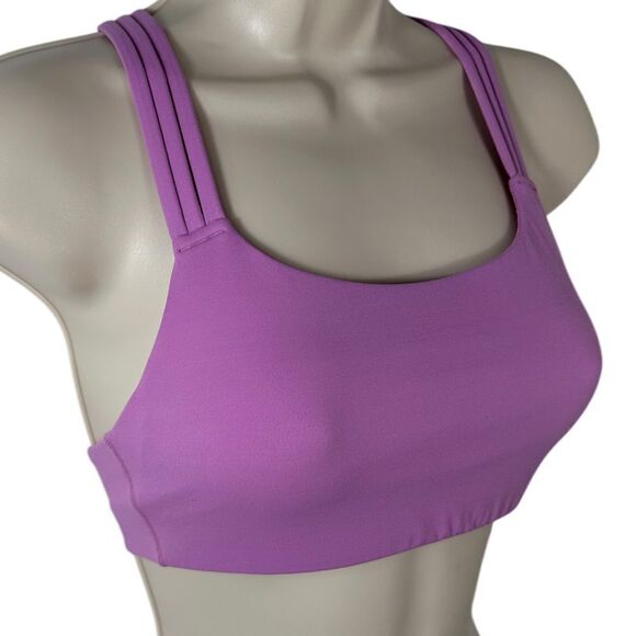 Athleta Purple Hyper Focused Strappy Sports Bra (A-C Cups) - Picture 3 of 7